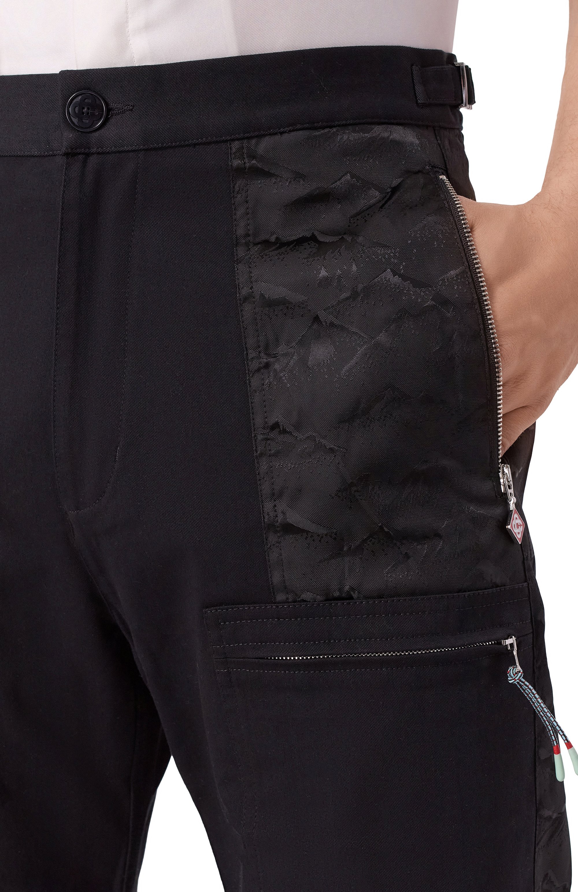 Хлопковые брюки-карго CASABLANCA, арт. MPF25-TR-322-01, фото 5