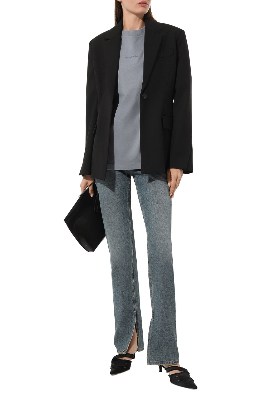 Хлопковая футболка ACNE STUDIOS, арт. FN-MN-TSHI000353AA4, фото 2