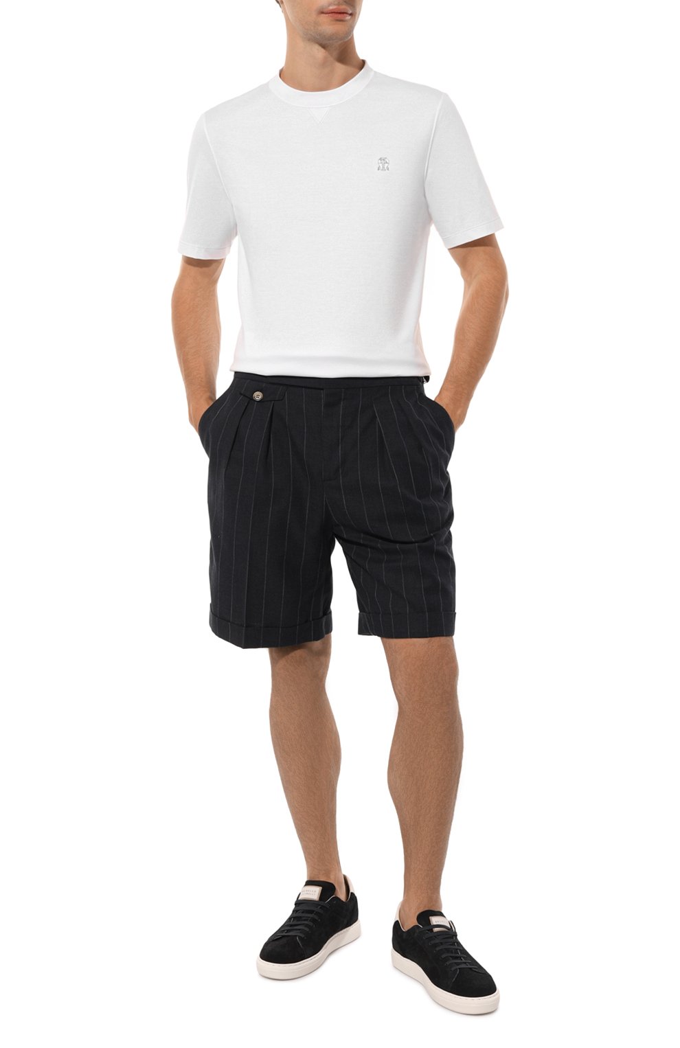 Хлопковая футболка BRUNELLO CUCINELLI, арт. M0B131328G, фото 2