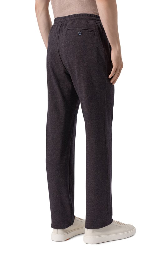Брюки из шерсти и хлопка Capobianco 19M701.PU00./56 Синий  19M701.PU00./56 Фото 4