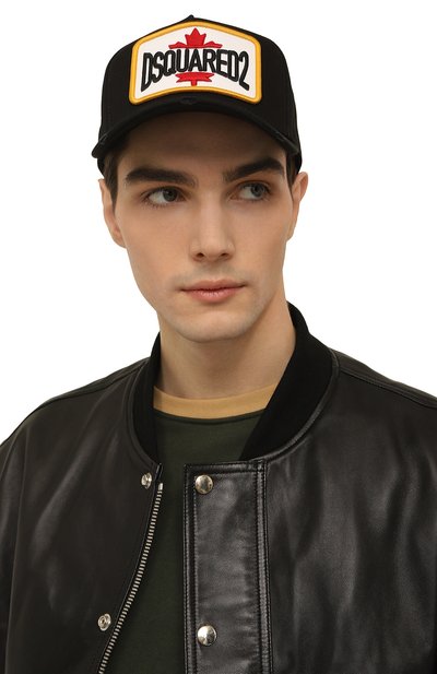 Хлопковая бейсболка DSQUARED2, арт. BCM0611 05C00001, фото 2