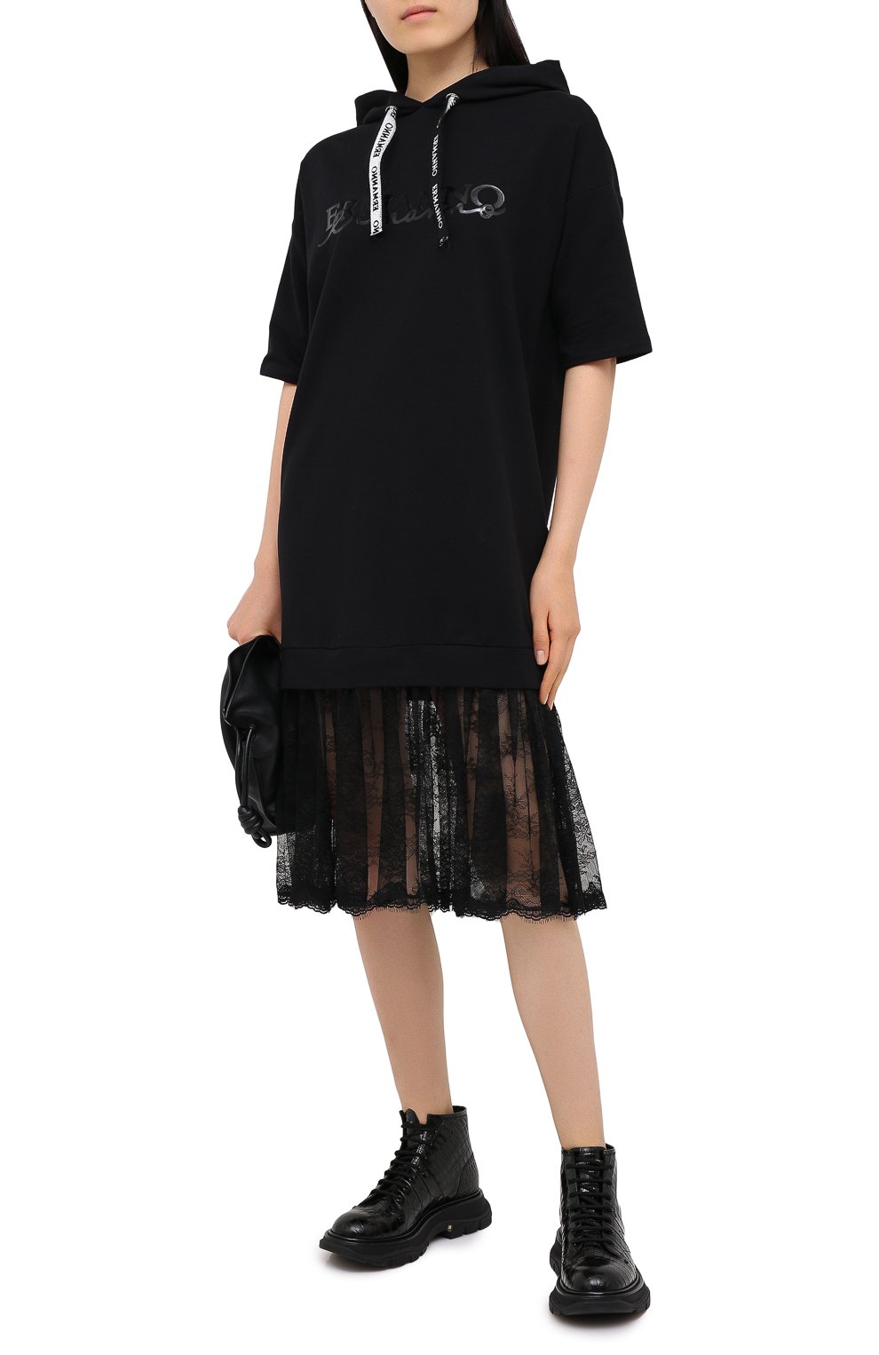 Хлопковое платье ERMANNO ERMANNO SCERVINO, арт. 47T AB23 FEL, фото 2