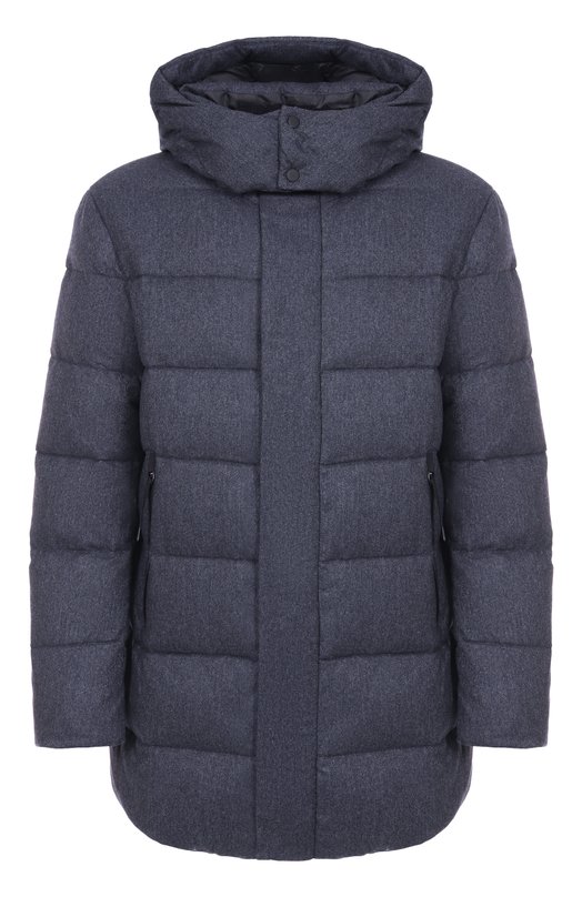 Шерстяной пуховик Hetrego 8P422/PAW Серый 8P422/PAW