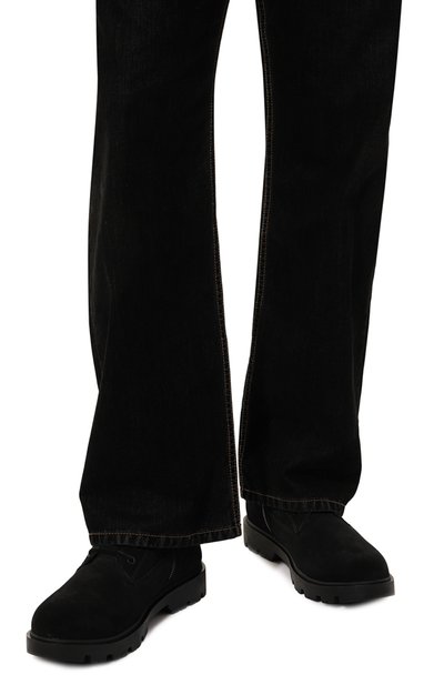 Замшевые ботинки adley BOSS черного цвета по цене 33300 руб., арт. 50523893, фото 3 Замшевые ботинки adley BOSS, арт. 50523893, фото 3