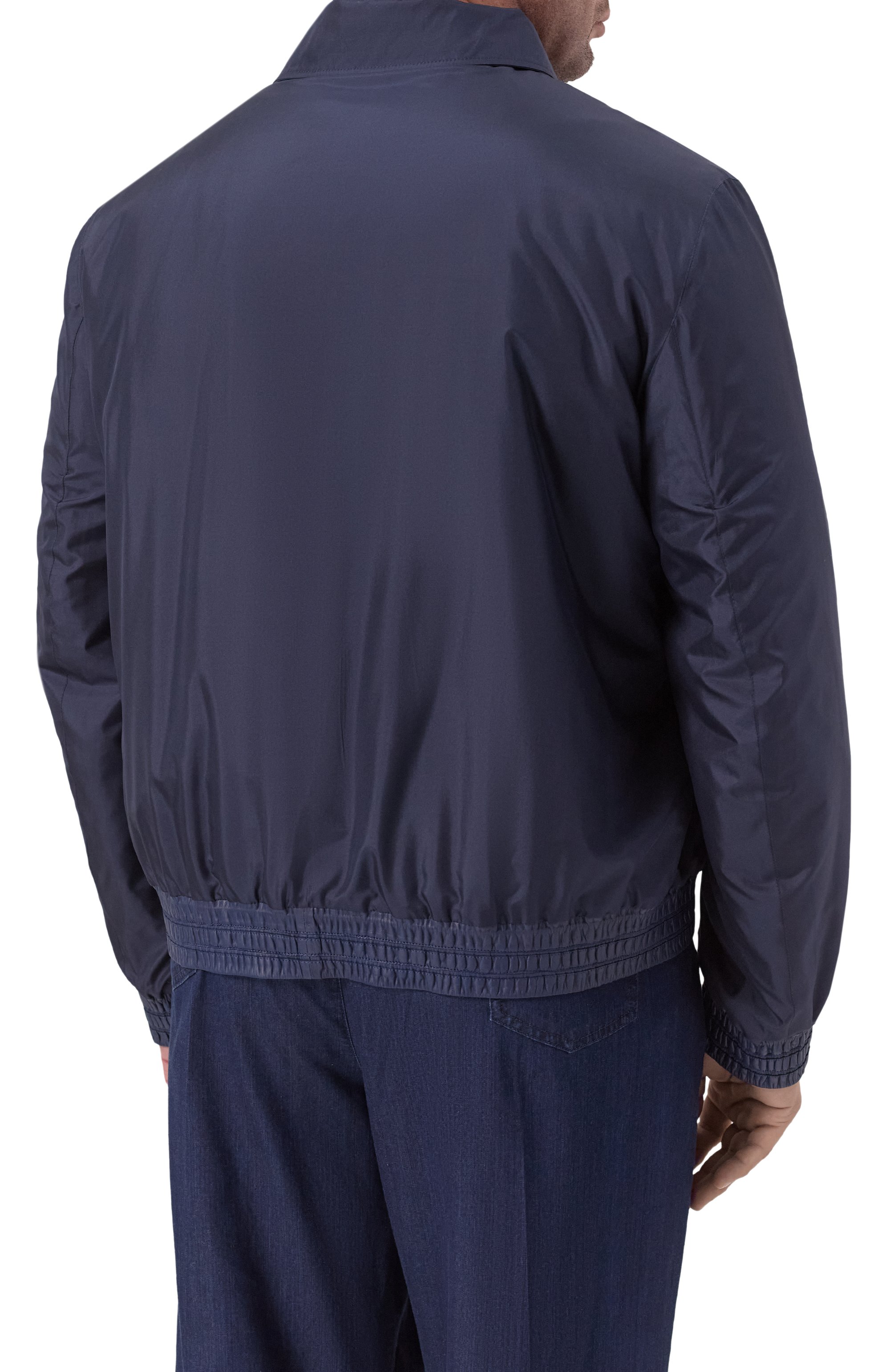 Шелковый бомбер ZILLI, арт. AFAXH1M0619VFRI00/62+, фото 4