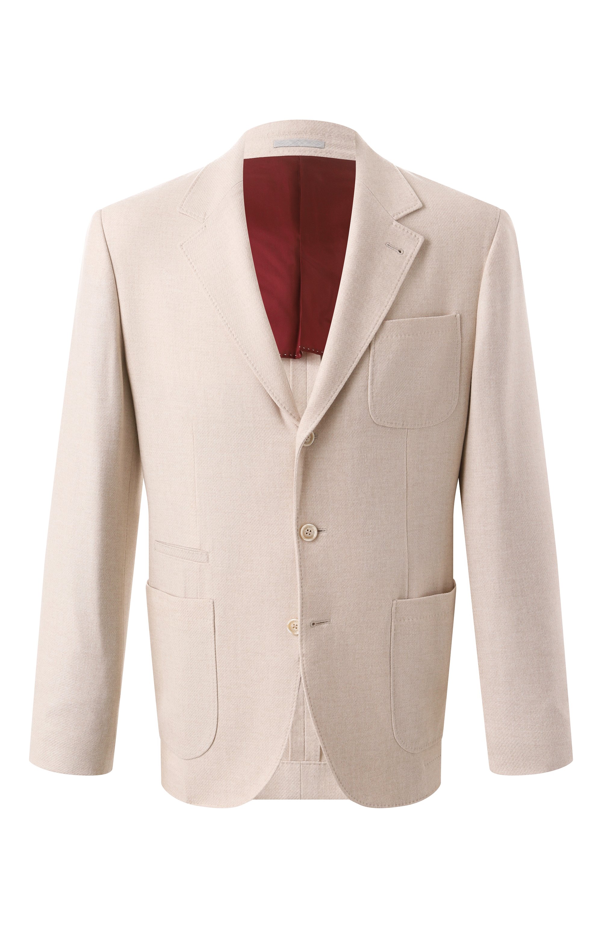 Пиджак из шерсти и шелка BRUNELLO CUCINELLI, арт. MN4857BND, фото 1