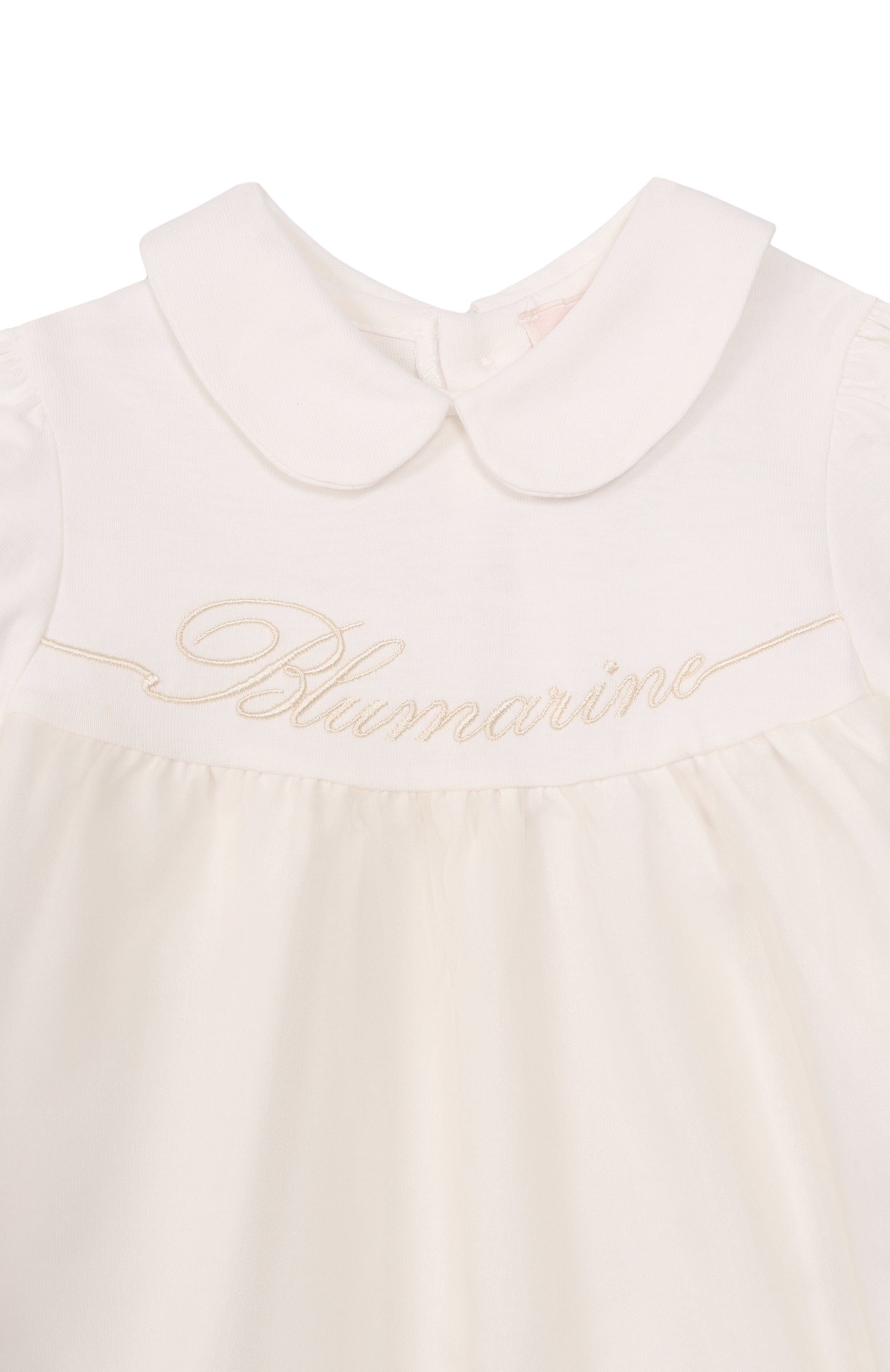 Хлопковый песочник BLUMARINE кремового цвета по цене 18150 руб., арт. BNPG0070/JF031, фото 3 Хлопковый песочник BLUMARINE, арт. BNPG0070/JF031, фото 3