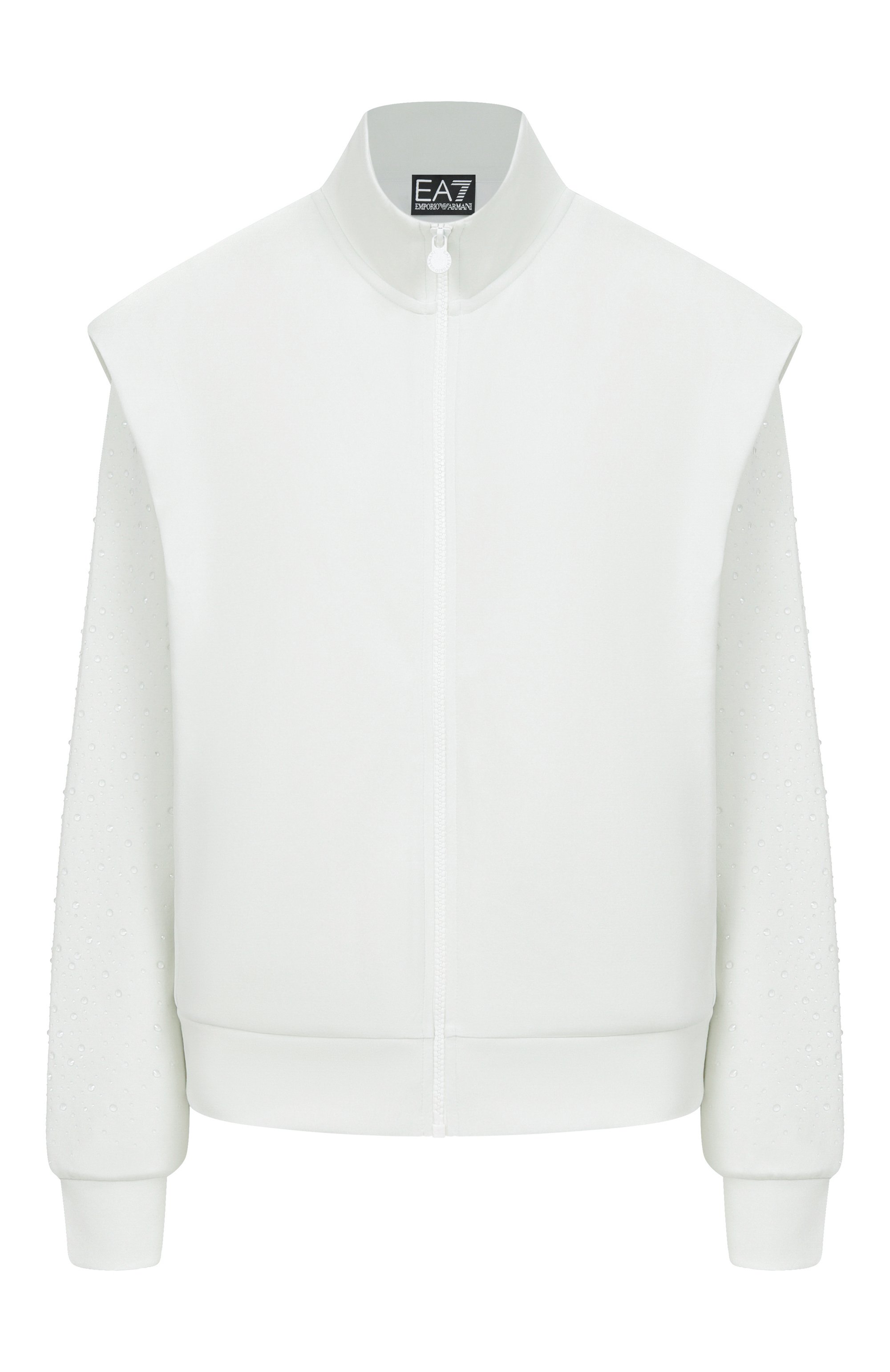 Толстовка с отделкой стразами EA7, арт. 7W001016/AF24375, фото 1