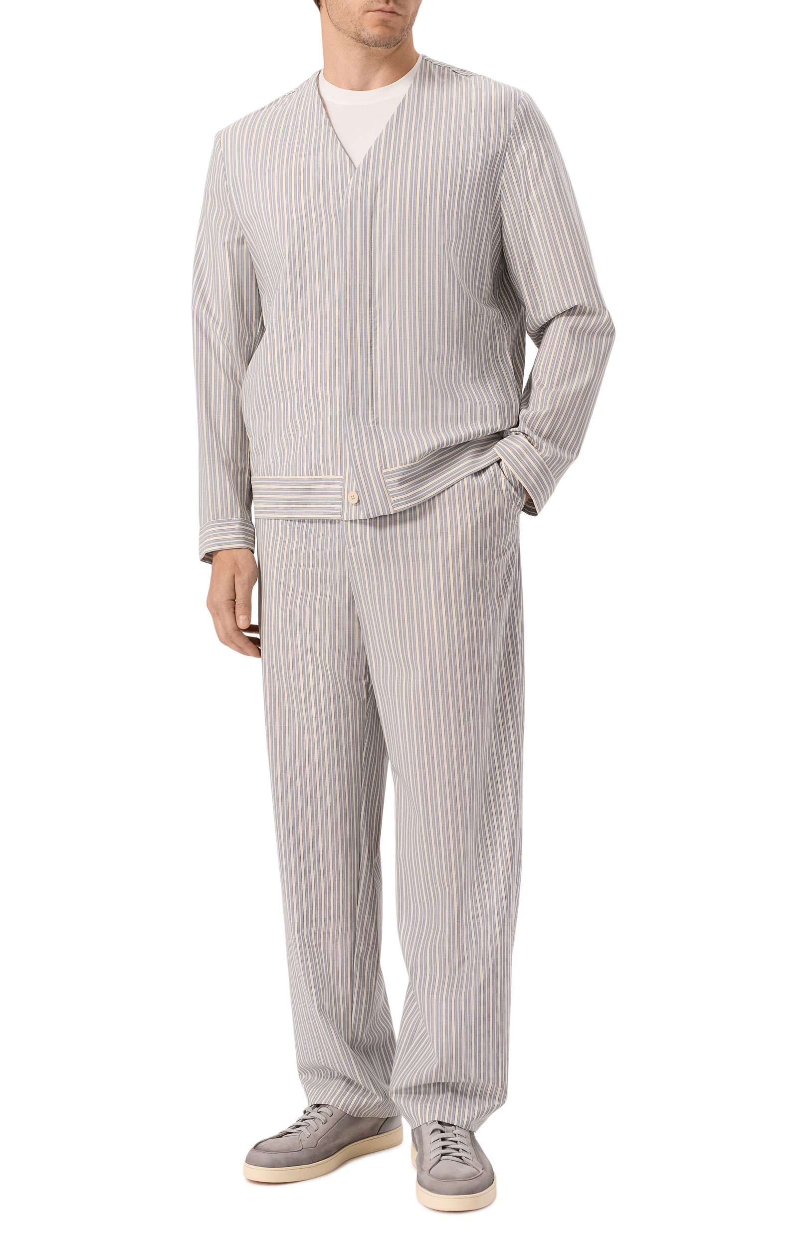 Шерстяные брюки EMPORIO ARMANI, арт. EM006936/TE22612, фото 2