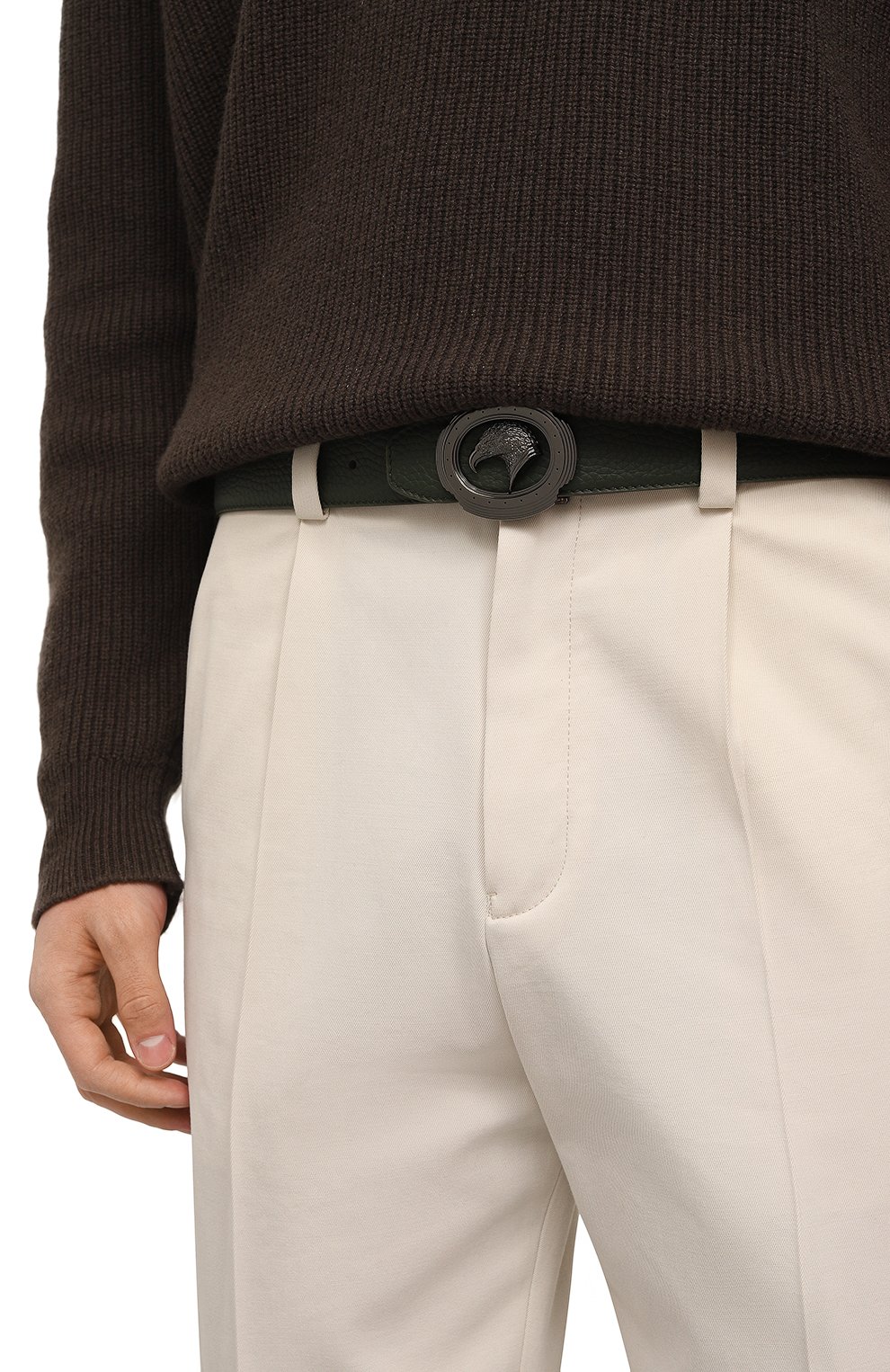 Кожаный ремень STEFANO RICCI, арт. N382VD/C555U, фото 2