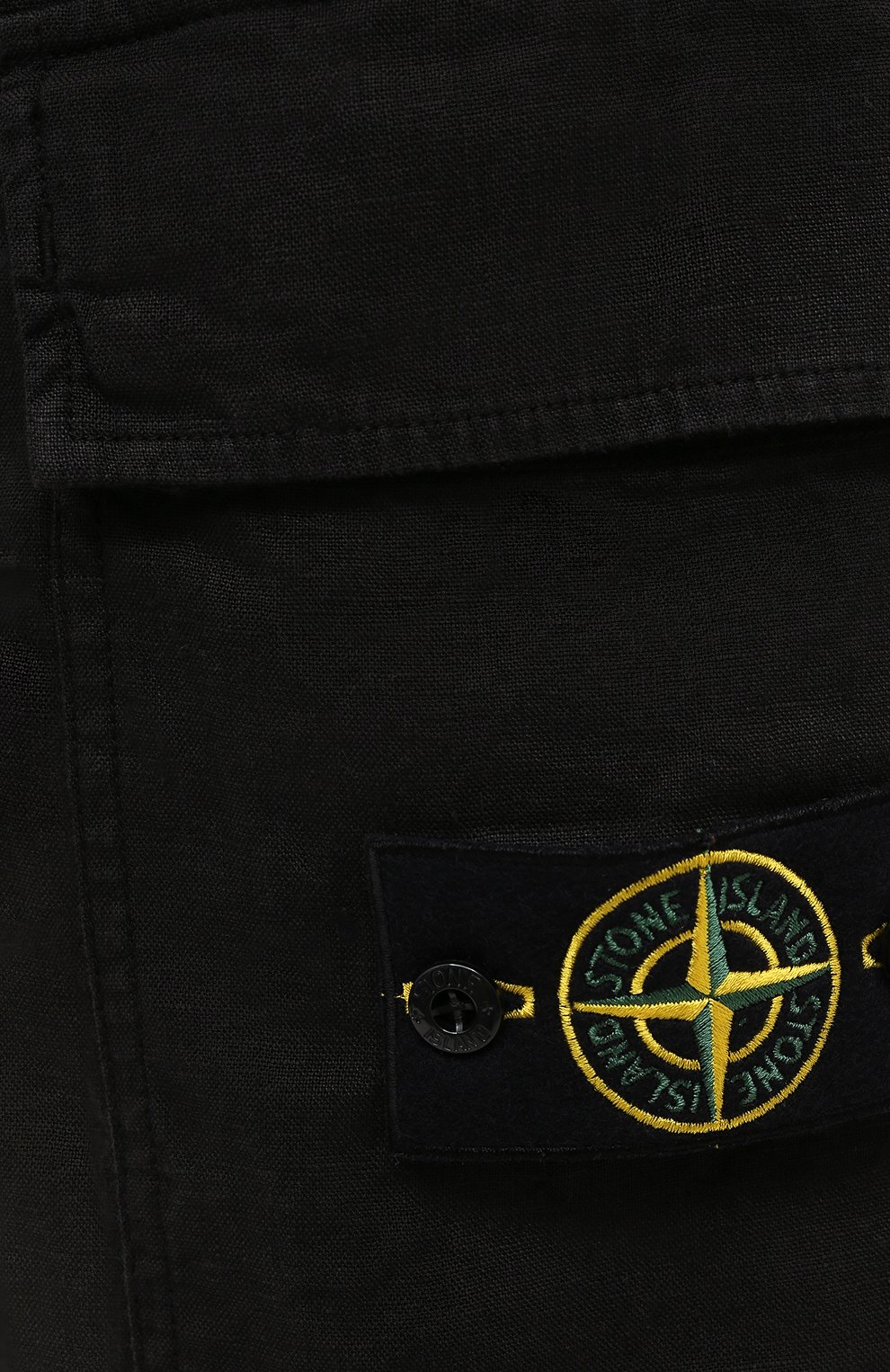 Льняные шорты STONE ISLAND, арт. 7415L1201, фото 5