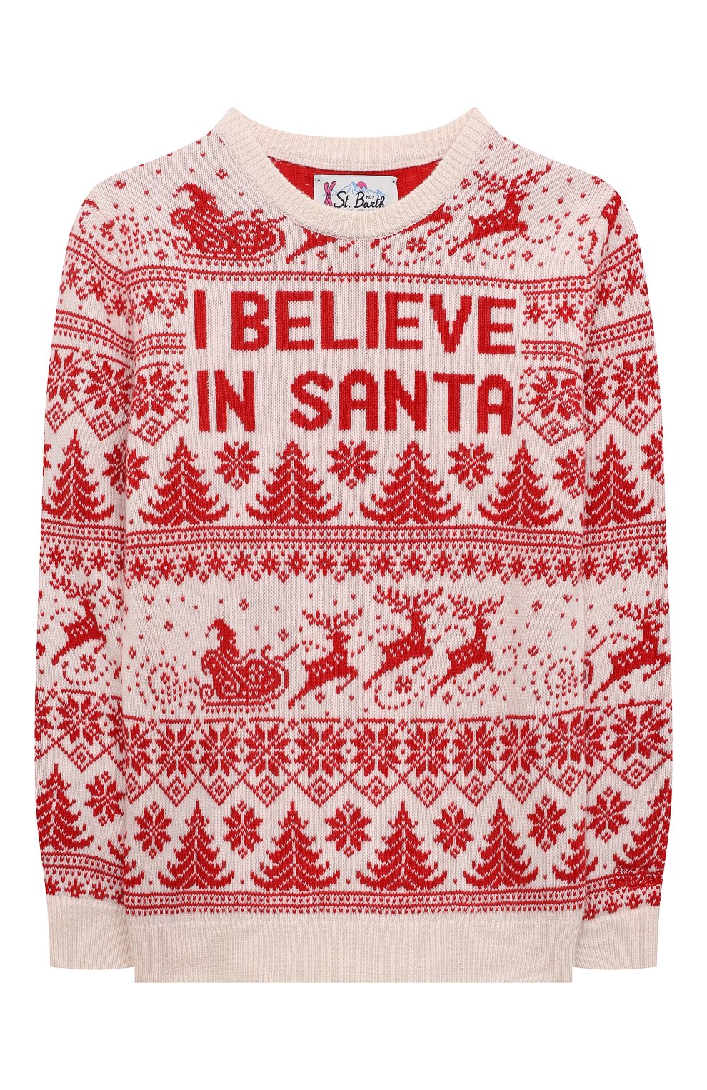 Пуловер из шерсти и вискозы MC2 SAINT BARTH, арт. STBK PRINCESS P/PRC0005/00166C/4-8, фото 1