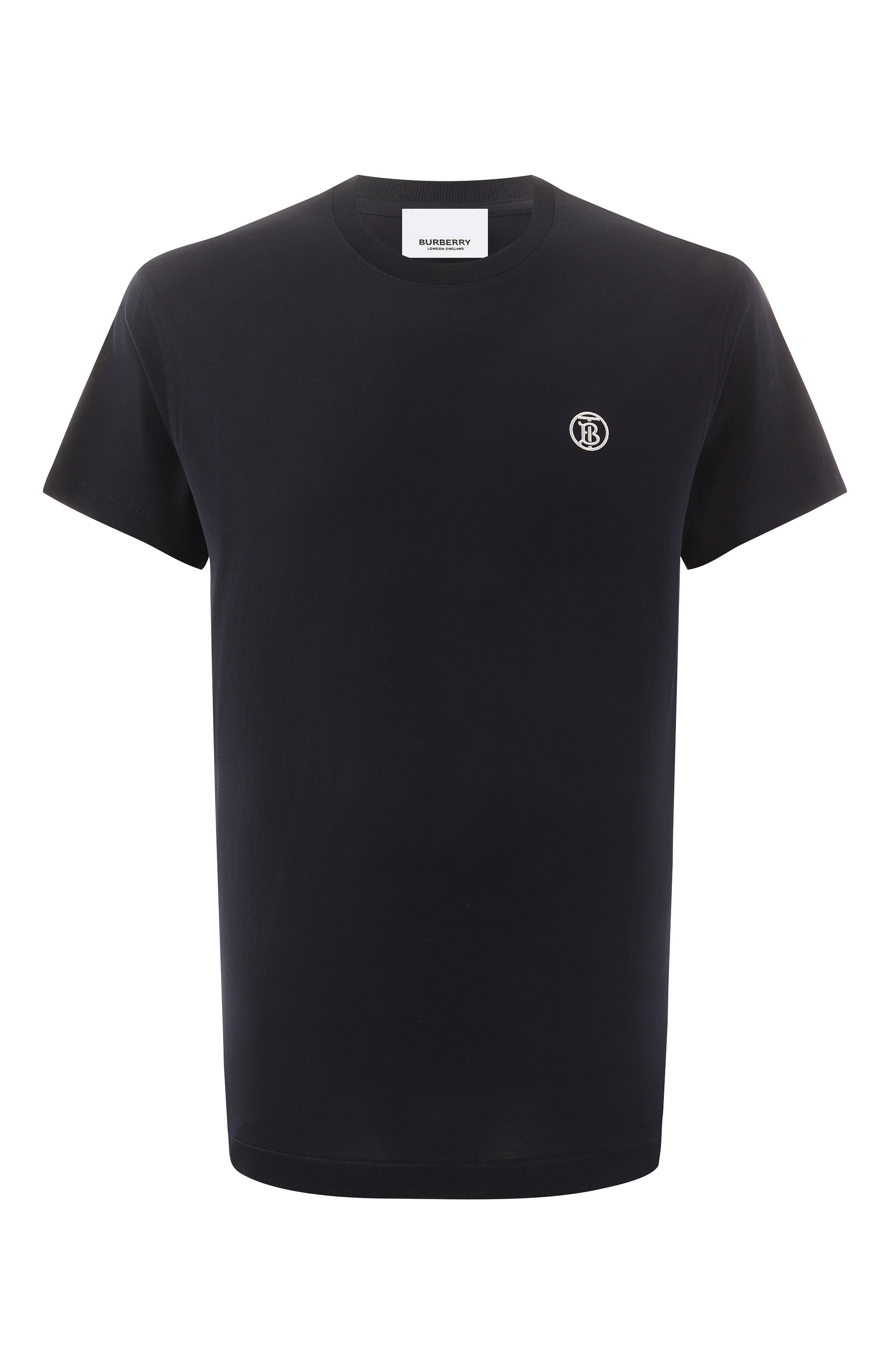 Хлопковая футболка BURBERRY, арт. 8056176, фото 1