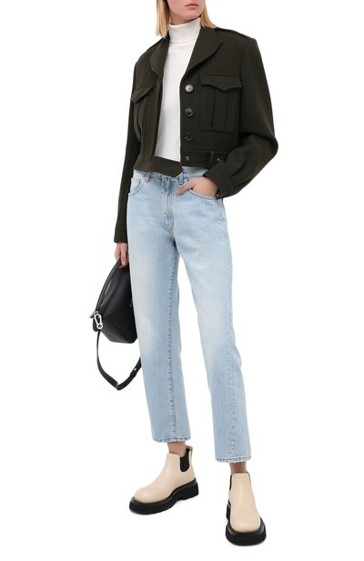 Шерстяной жакет SAINT LAURENT, арт. 633792/Y5B59, фото 3