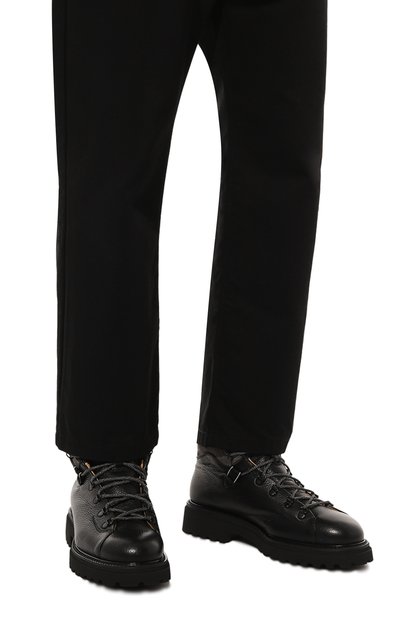 Кожаные хайкеры CAMERLENGO, арт. 16387/NER0, фото 3