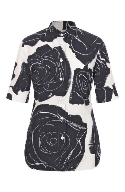 Женская хлопковая рубашка MARNI, арт. CAMA0626A0/UTC515