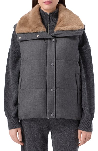 Пуховый жилет DUNO, арт. ILANA/B0LZAN0, фото 3