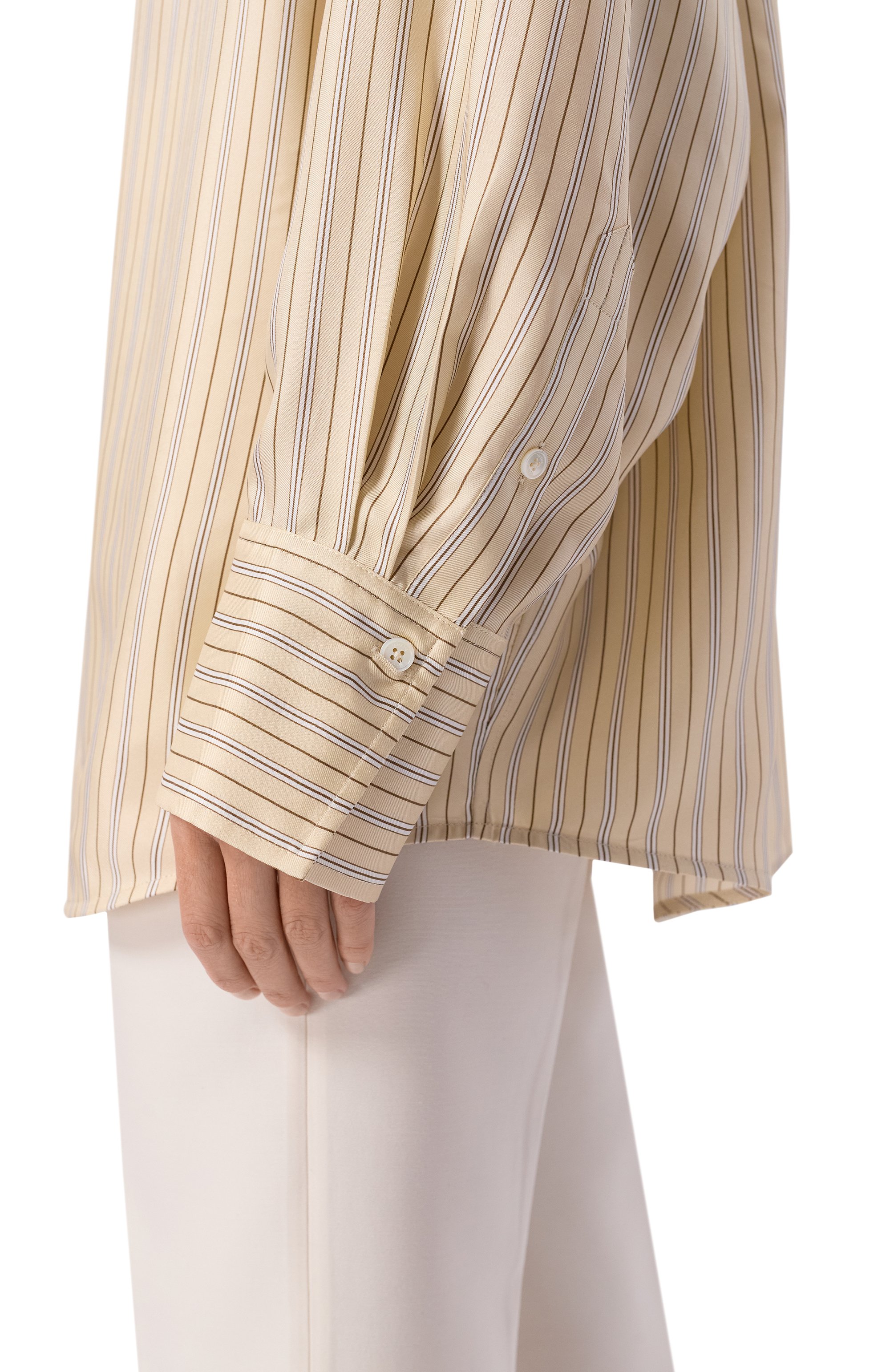 Шелковая рубашка TOTEME, арт. 261-WRT0700-FB0553, фото 5