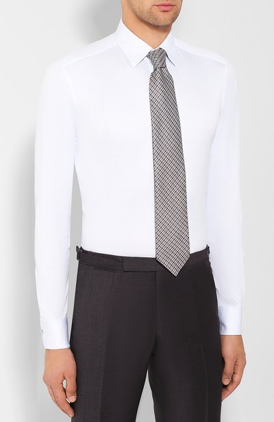 Хлопковая сорочка ZILLI, арт. MFS-MERCU-17072/RZ01, фото 4