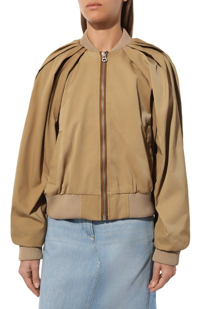 Бомбер RED SEPTEMBER бежевого цвета по цене 45000 руб., арт. 324.02.55.03.1, фото 3 Бомбер RED SEPTEMBER, арт. 324.02.55.03.1, фото 3