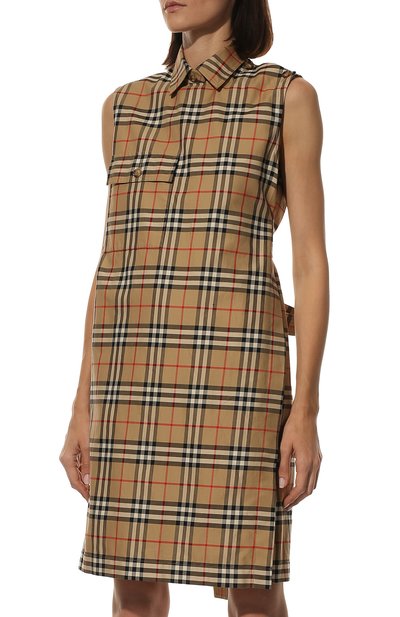 Хлопковое платье BURBERRY, арт. 8048733, фото 3