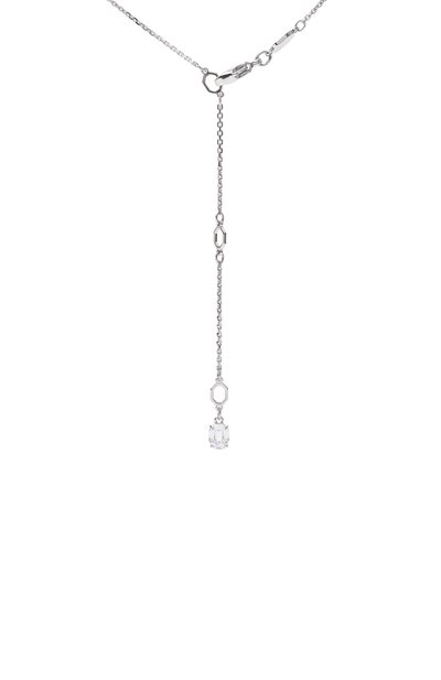 Подвеска ariana grande x swarovski SWAROVSKI серебряного цвета по цене 19850 руб., арт. 5720852, фото 4 Подвеска ariana grande x swarovski SWAROVSKI, арт. 5720852, фото 4