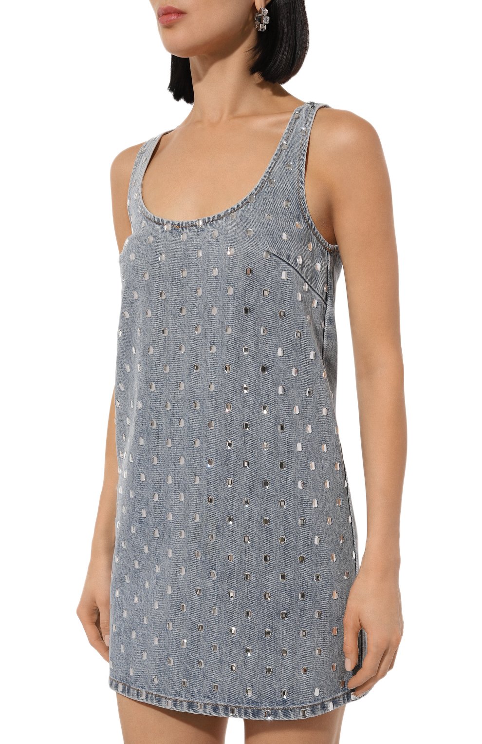 Джинсовое платье SELF-PORTRAIT, арт. PF24-842S-BL, фото 3