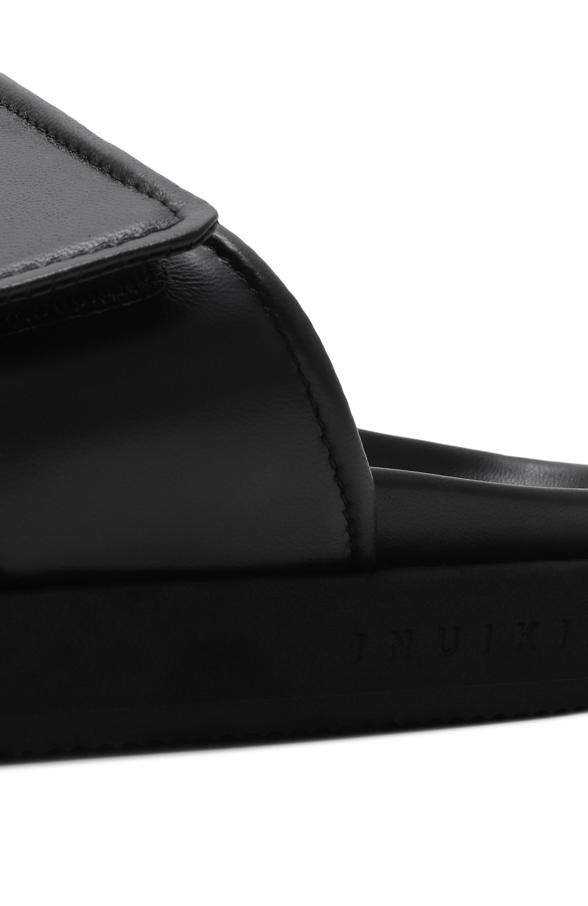 Кожаные шлепанцы double band INUIKII, арт. 50102-477, фото 7