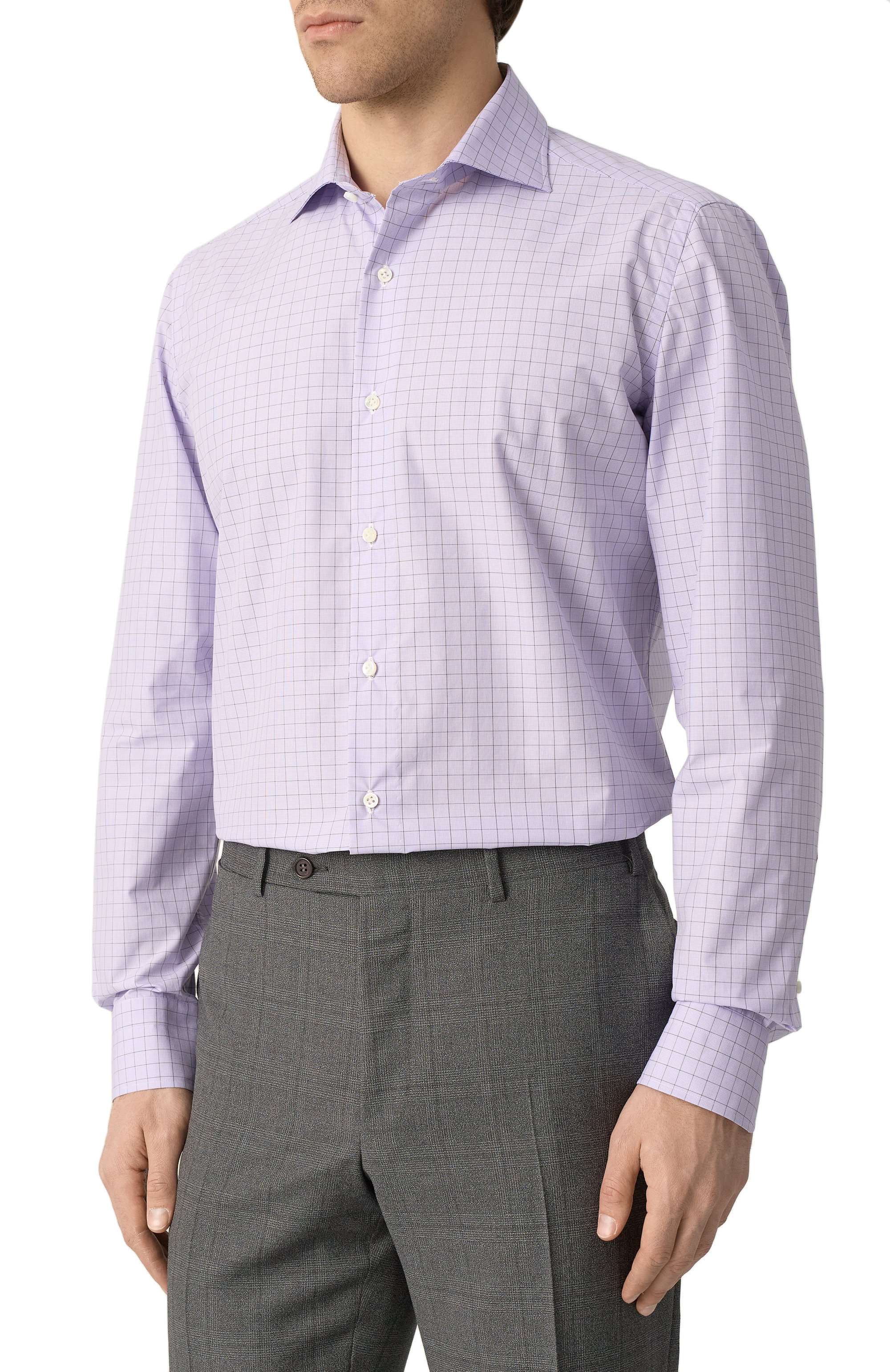 Хлопковая сорочка LUIGI BORRELLI, арт. SR3813, фото 3