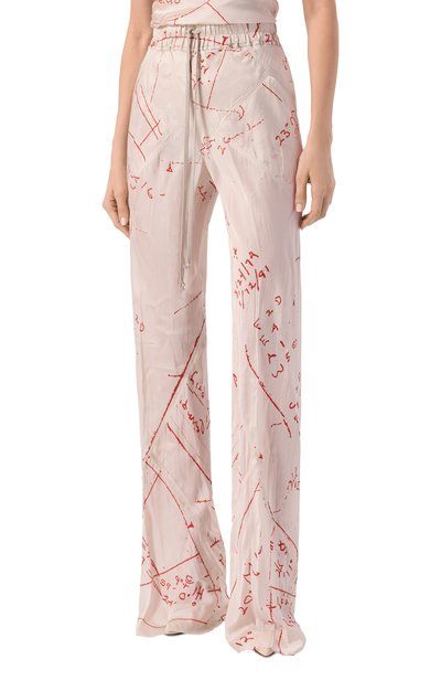 Атласные брюки RICK OWENS, арт. RP01F6304/KP1, фото 3