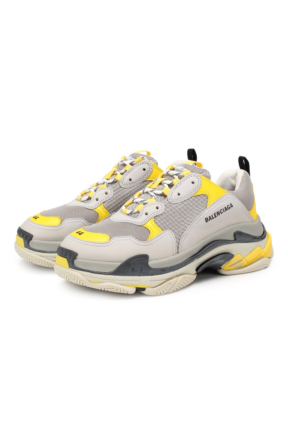 Комбинированные кроссовки triple s BALENCIAGA, арт. 536737/W090H, фото 1