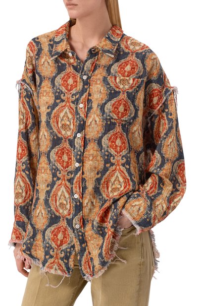 Хлопковая рубашка R13, арт. R13WR075-R662B, фото 3