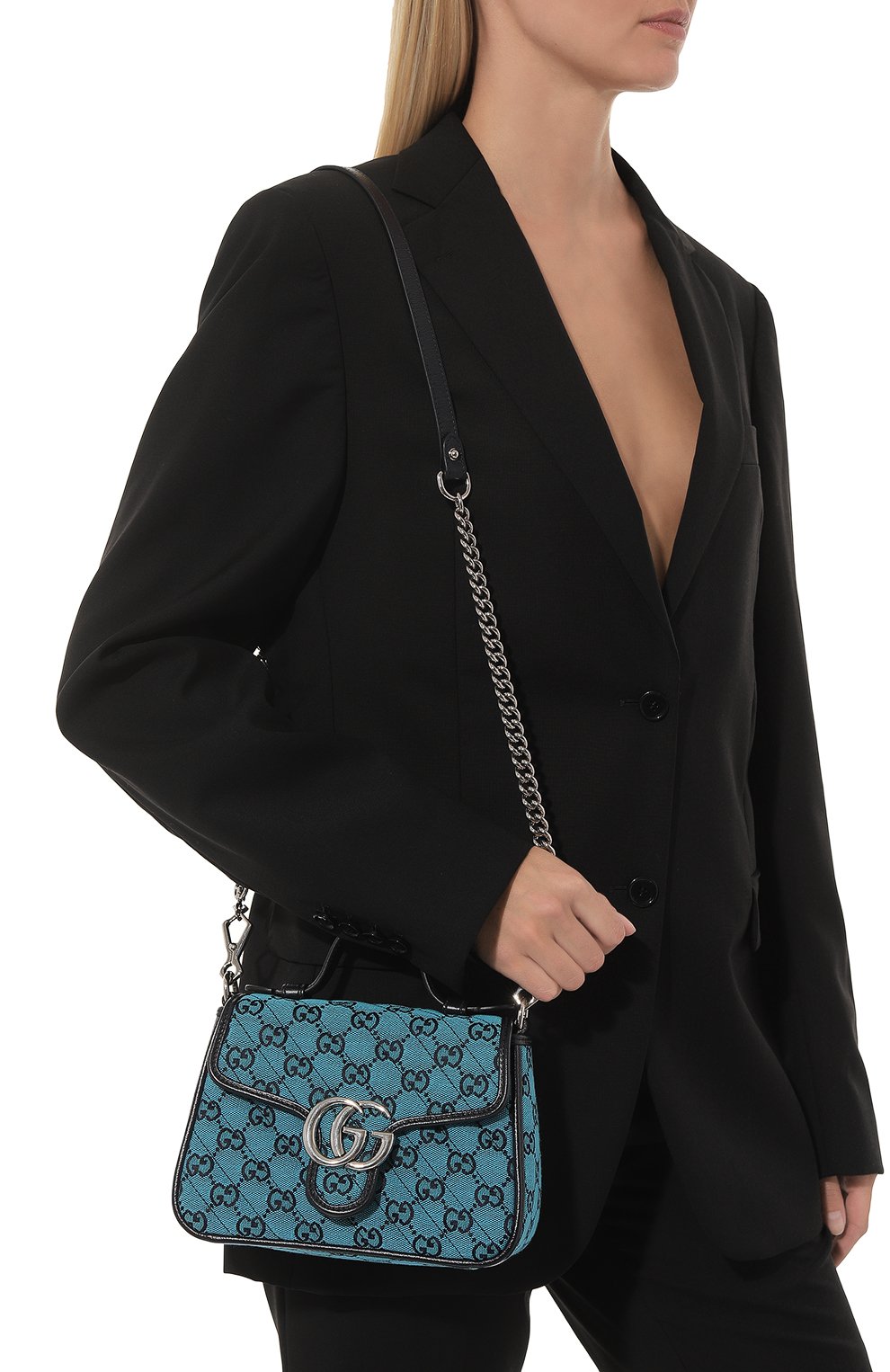 Сумка gg marmont mini  GUCCI, арт. 583571 2UZCN, фото 2