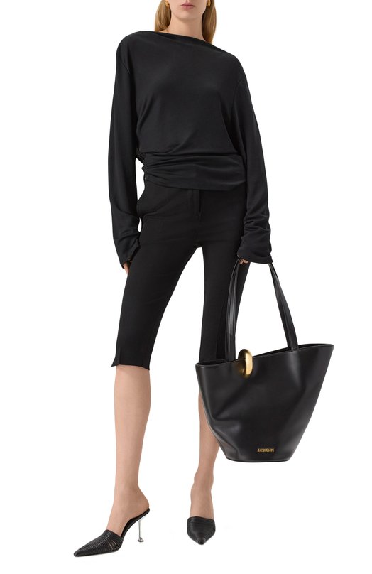 Сумка-тоут Le Bambola Jacquemus 25E251BA412/3000 Чёрный  25E251BA412/3000 Фото 7