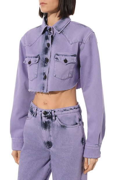 Джинсовая куртка 3X1, арт. 31-W03E64-DR1128/RAND0M BLEACH LAVENDER, фото 3