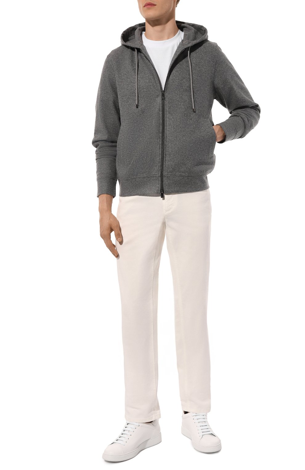 Шерстяная толстовка CORNELIANI, арт. 94G598-9425018, фото 2