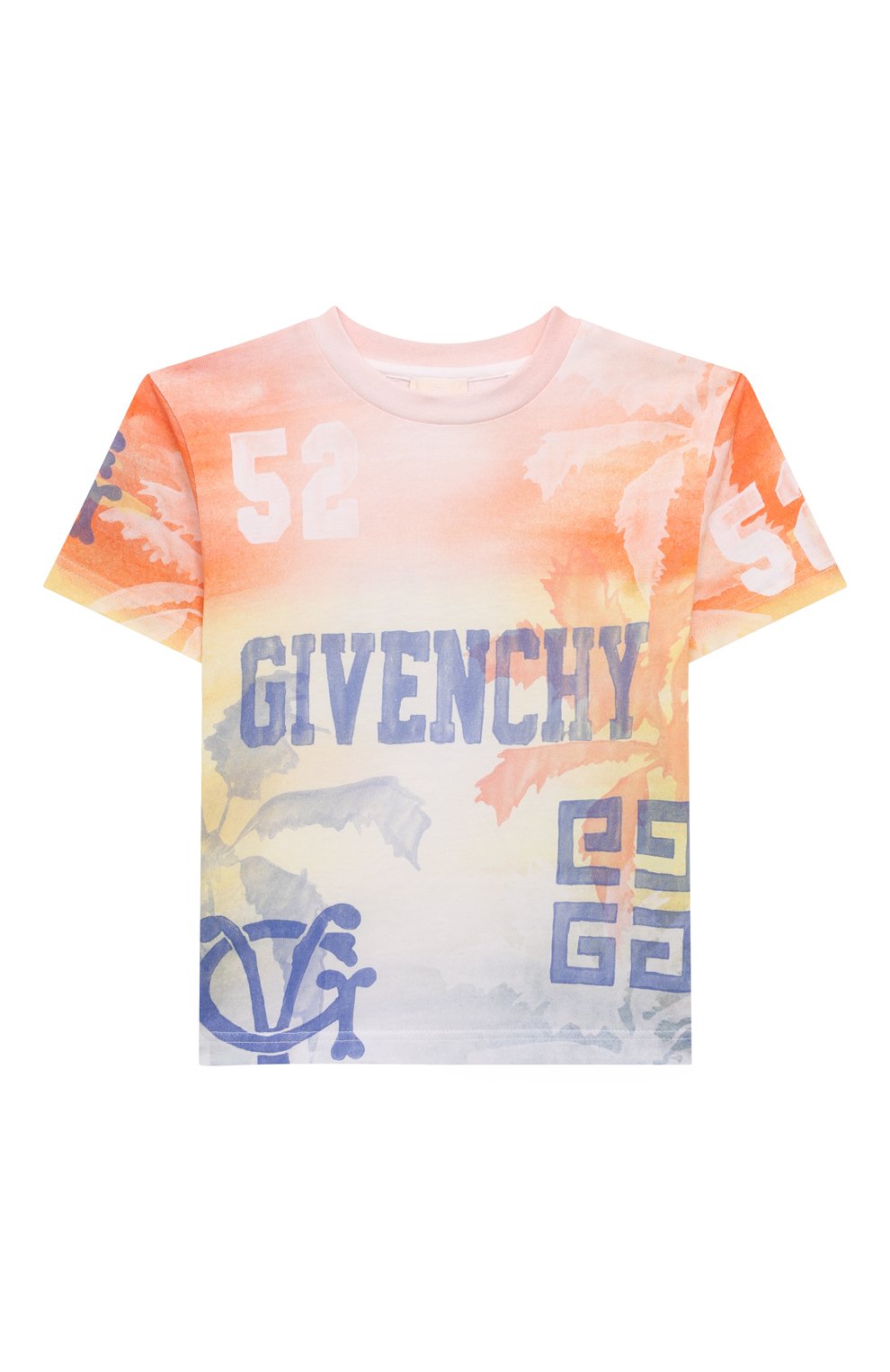 Хлопковая футболка GIVENCHY, арт. H30263/4A-5A, фото 1