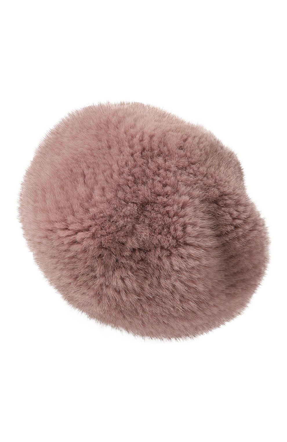 Берет из меха норки VICTORIA KUSENKOVA темно-розового цвета по цене 62700 руб., арт. 010150040068, фото 3 Берет из меха норки VICTORIA KUSENKOVA, арт. 010150040068, фото 3