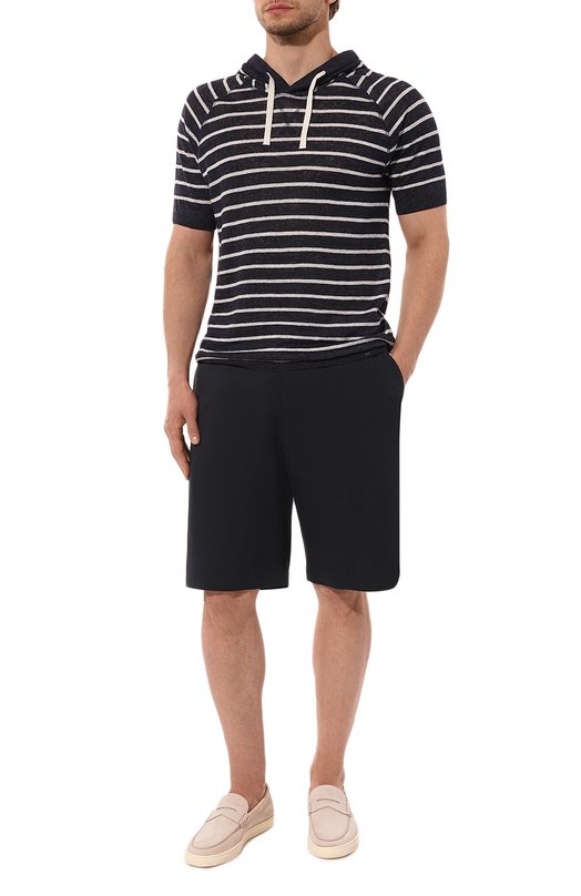 Хлопковые шорты Dolce & Gabbana GVC4HT/FUFMJ Синий  GVC4HT/FUFMJ Фото 2