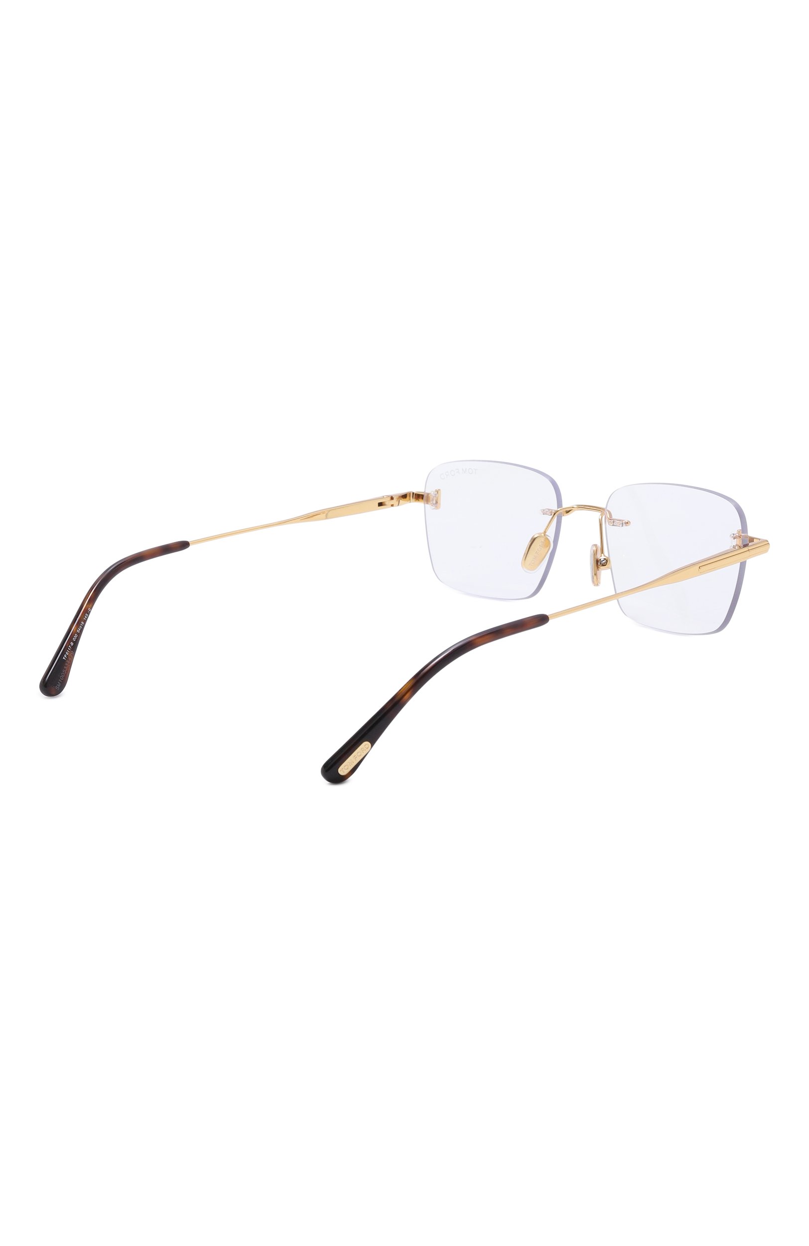 Оправа TOM FORD золотого цвета по цене 42800 руб., арт. TF6117-B 030, фото 3 Оправа TOM FORD, арт. TF6117-B 030, фото 3
