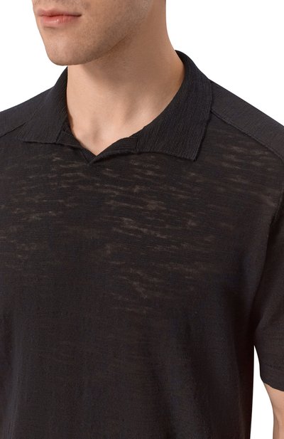 Хлопковое поло TRANSIT, арт. CFUTRC8432, фото 5