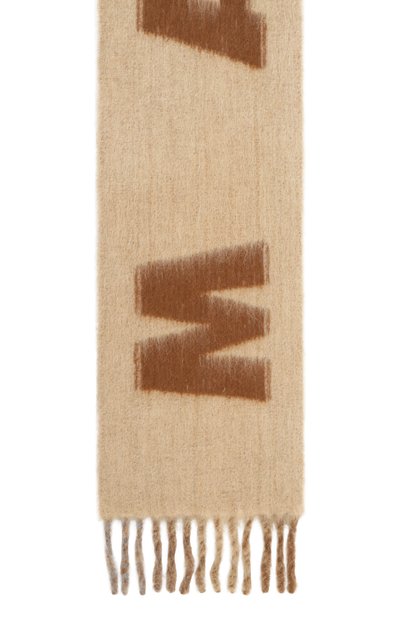 Шерстяной шарф MARNI бежевого цвета по цене 39950 руб., арт. SCMC0103A0/UAW017, фото 3 Шерстяной шарф MARNI, арт. SCMC0103A0/UAW017, фото 3