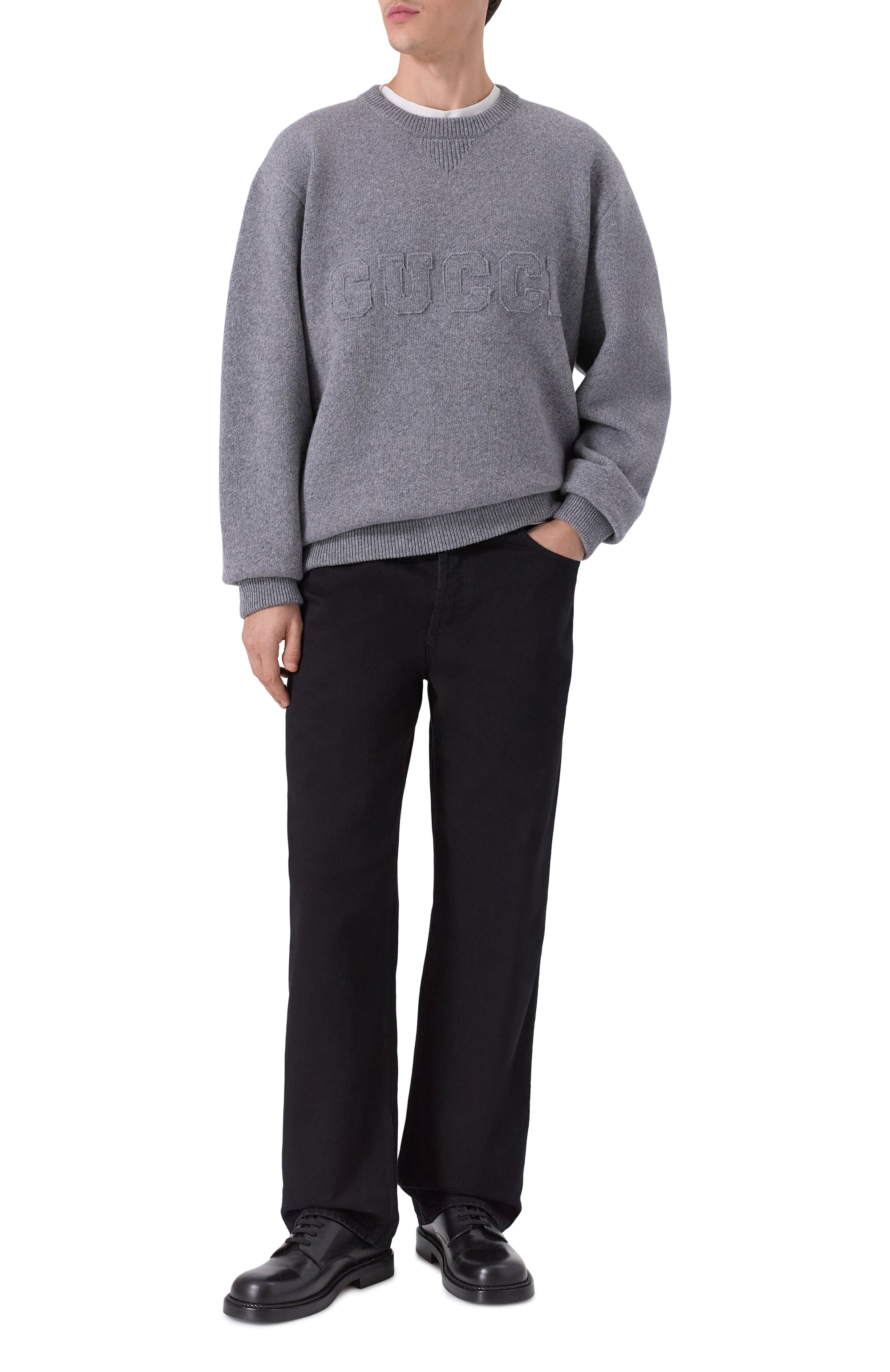 Шерстяной джемпер GUCCI, арт. 811405/XKEK0, фото 2