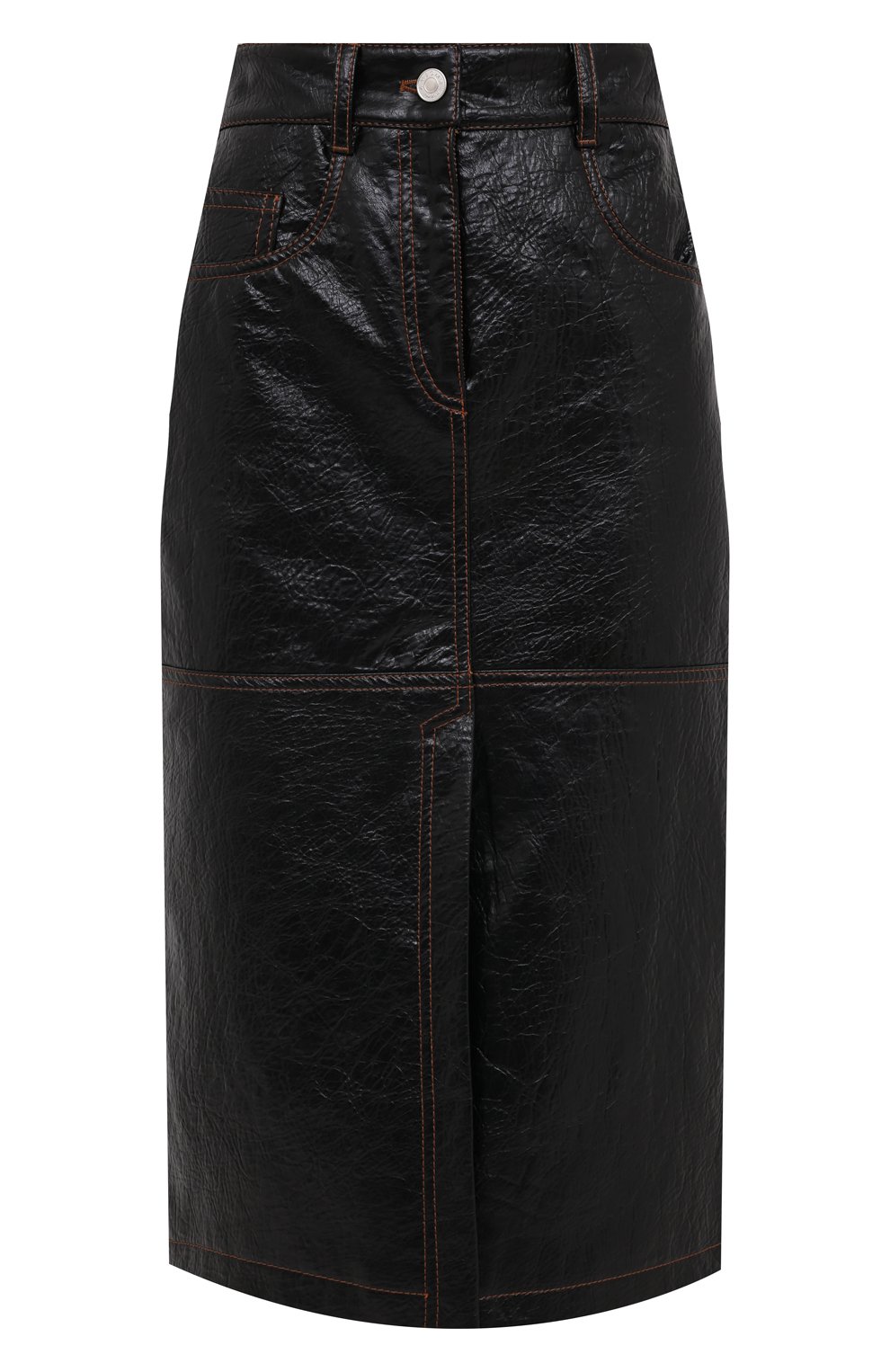 Юбка MSGM черного цвета по цене 44550 руб., арт. 2941MDD22 207670, фото 1 Юбка MSGM, арт. 2941MDD22 207670, фото 1