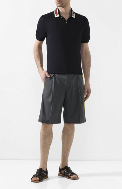 Кожаные сандалии pantheon DOLCE & GABBANA, арт. A80162/AJ634, фото 2