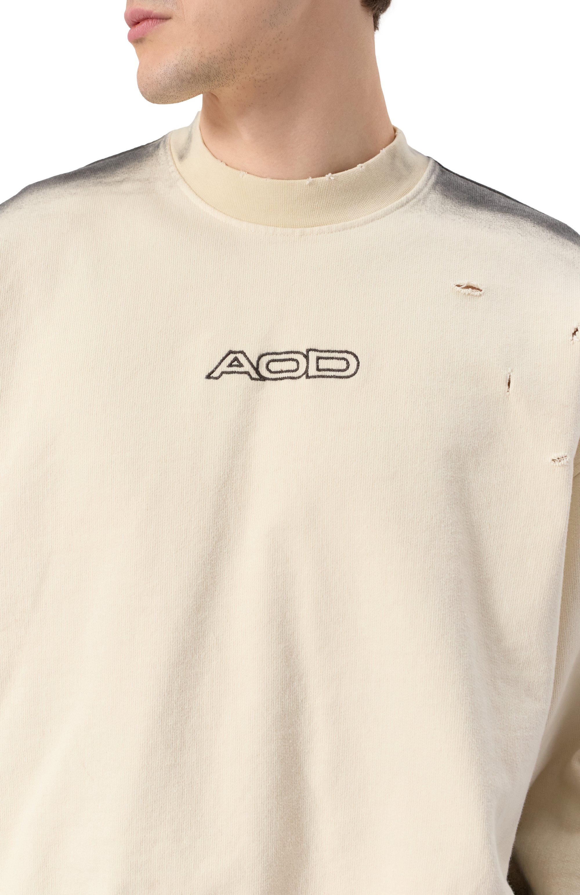 Хлопковый свитшот AN OTHER DATE, арт. S25MA0DSW175, фото 5