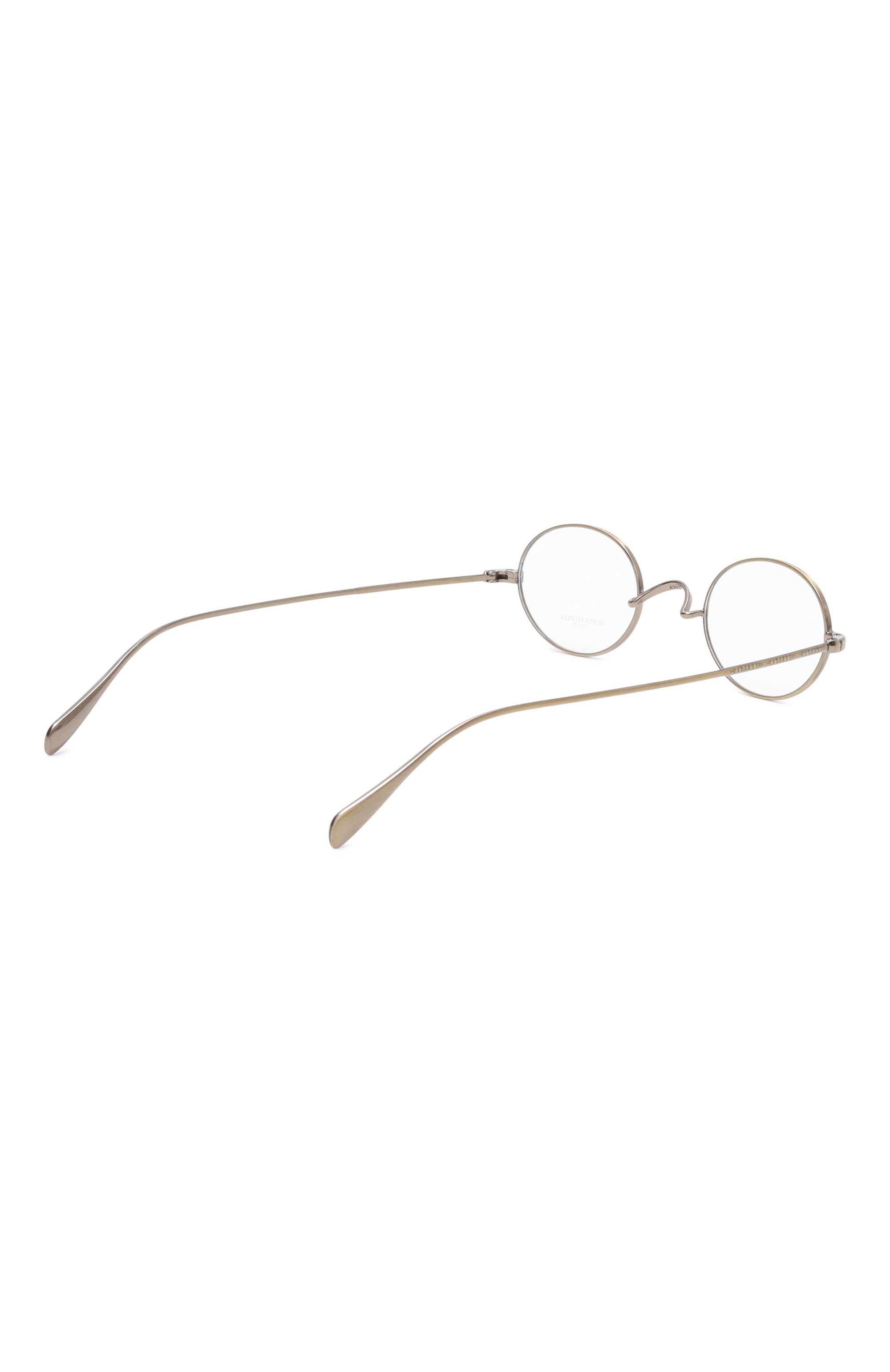 Оправа OLIVER PEOPLES золотого цвета по цене 42900 руб., арт. 1185-5338, фото 5 Оправа OLIVER PEOPLES, арт. 1185-5338, фото 5