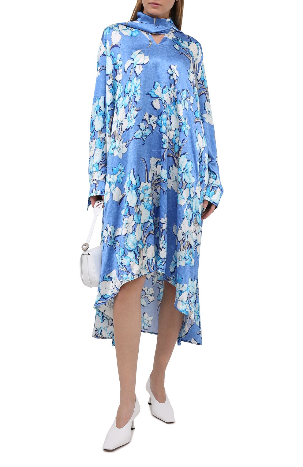 Шелковое платье BALENCIAGA, арт. 646910/TJLU9, фото 2