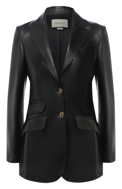 Женский кожаный жакет GUCCI, арт. 629201/XN336