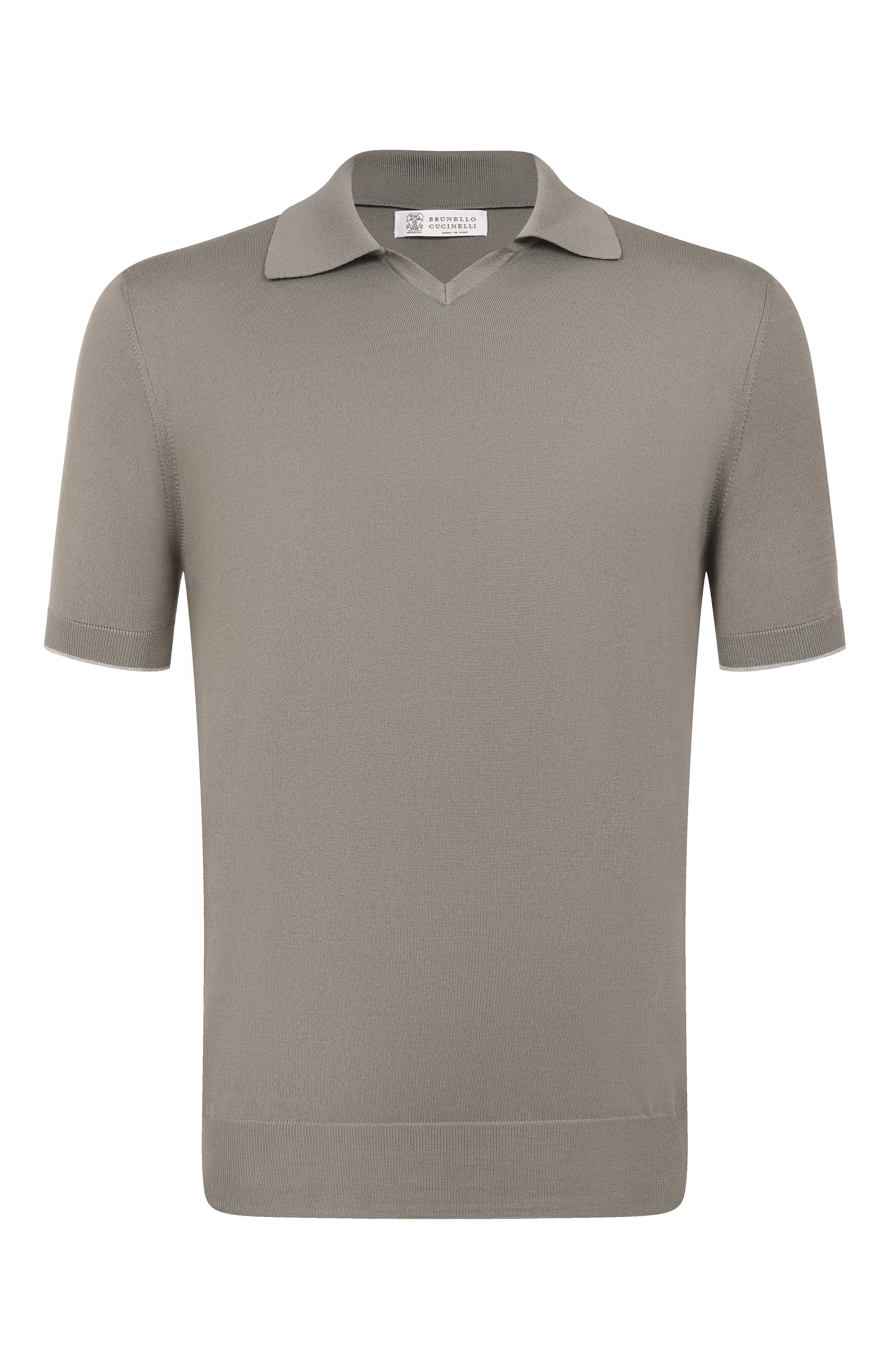 Хлопковое поло BRUNELLO CUCINELLI, арт. M29800145, фото 1